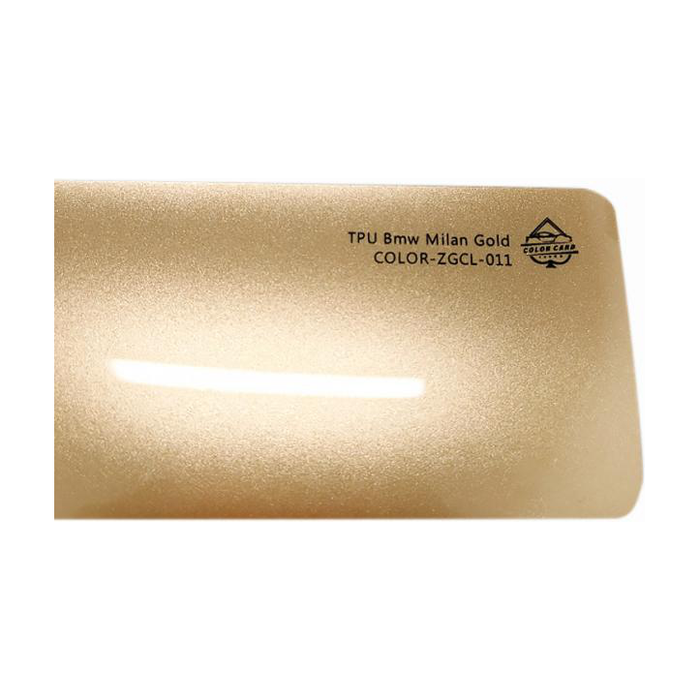 Milan Gold Colored PPF Roll