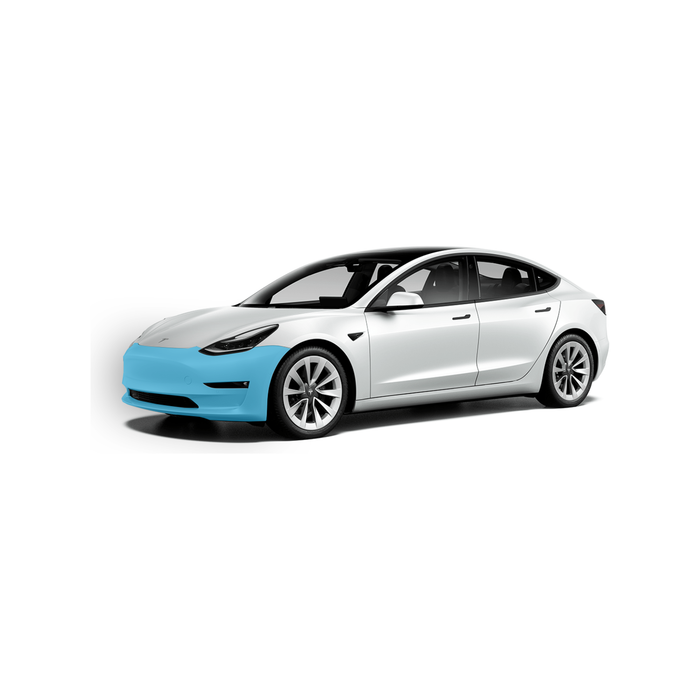 Tesla Model 3 - Front Bumper PPF Kit