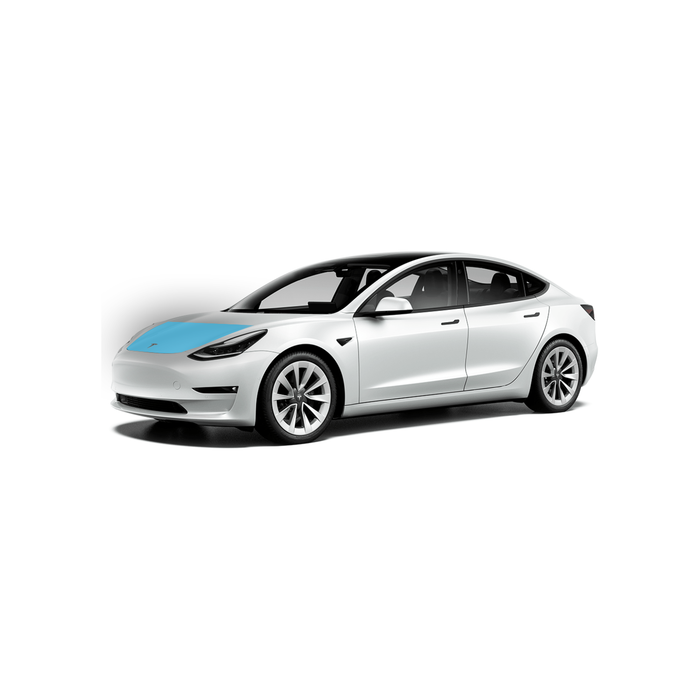 Tesla Model 3 - Quarter Hood PPF Kit