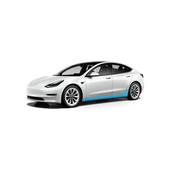 Tesla Model 3 - Full Rocker Panel PPF Kit