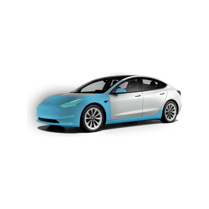 Tesla Model 3 - Front end PPF Kit